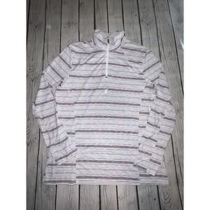 Spyder Active Women's 1/4 Zip Long Sleeve Athletic Top Size L